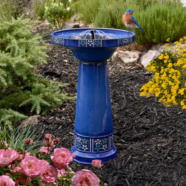 Solar Bird Baths