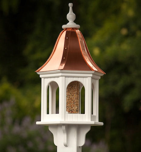 Copper Bird Feeders