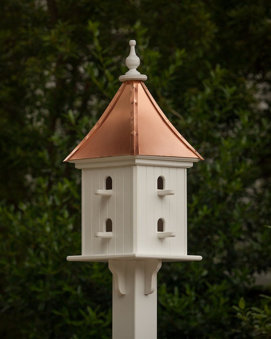 Copper Roof Birdhouse 28x12- 8 Perches