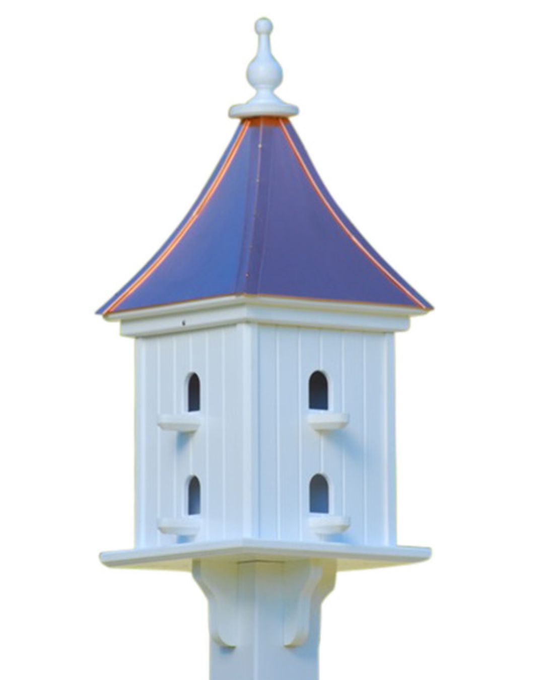 Copper Roof Birdhouse 28x12- 8 Perches