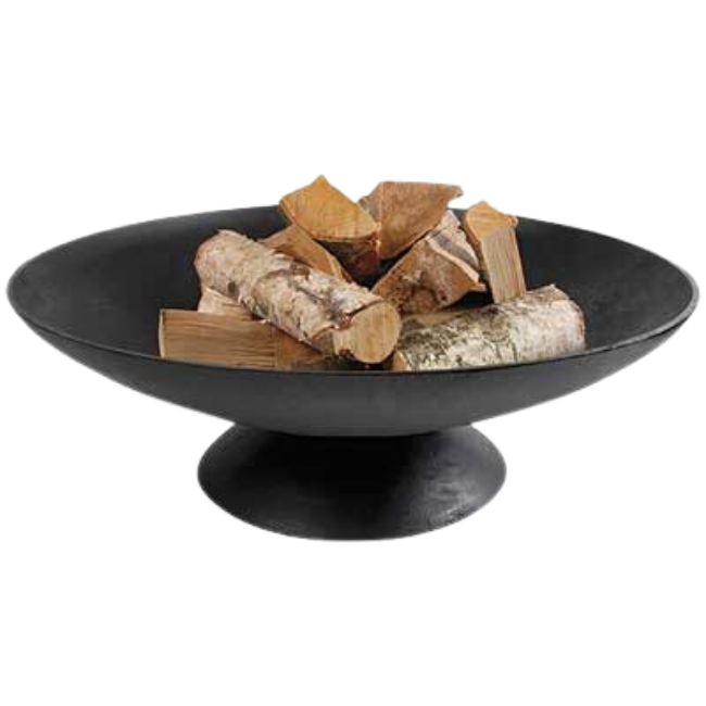 Fire pit with heat-resistant paint, retaining warmth and durability for cozy outdoor gatherings